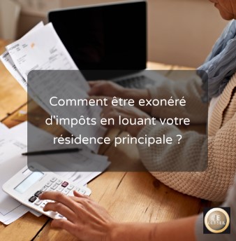Location d'une partie de sa résidence principale