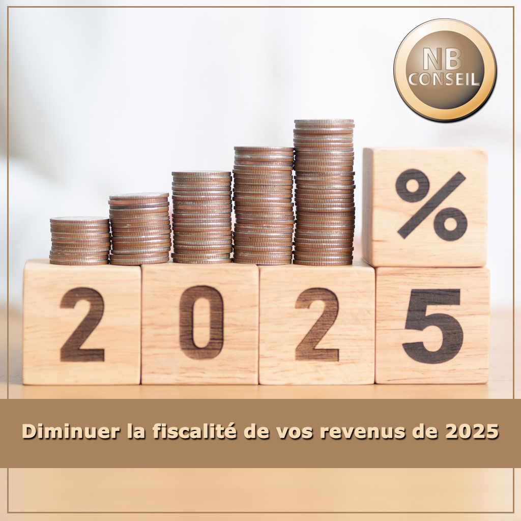 Diminuer la fiscalité de vos revenus de 2025