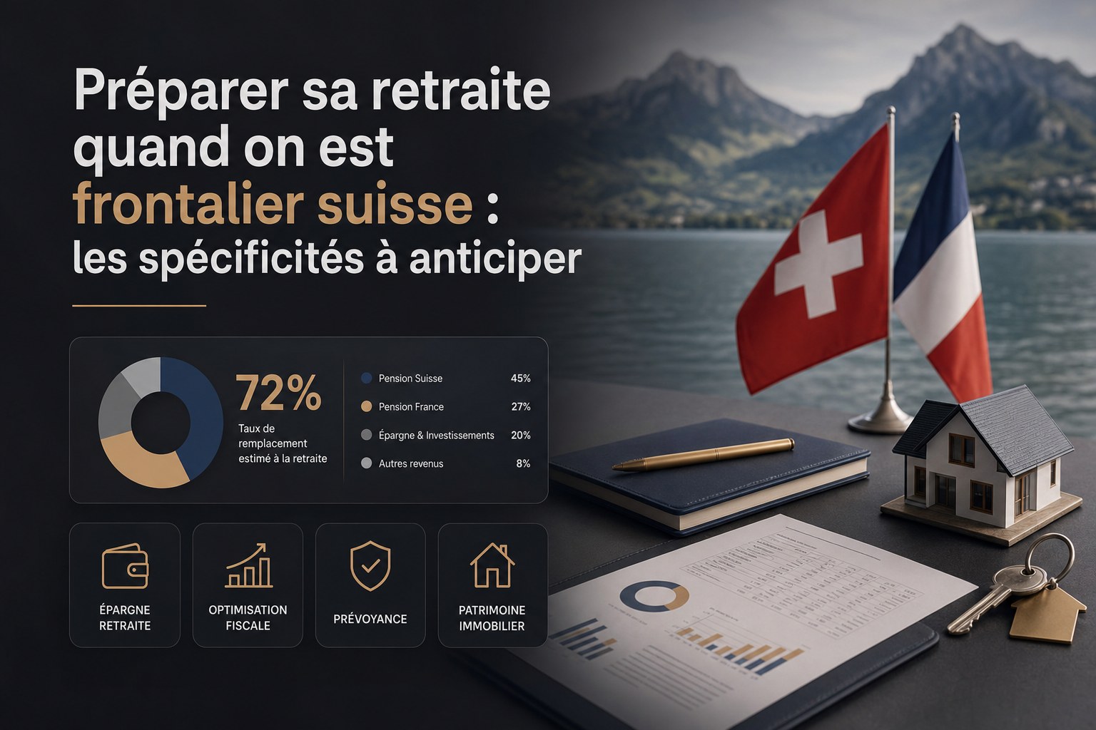 Préparer sa retraite quand on est frontalier suisse : les spécificités à anticiper